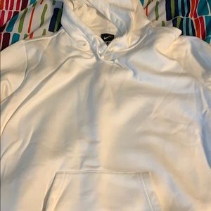 Nike white pullover